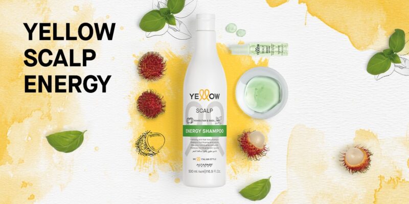 Alfaparf Σαμπουάν Κατά Της Τριχόπτωσης Yellow Scalp Energy Shampoo 500ml - Image 2