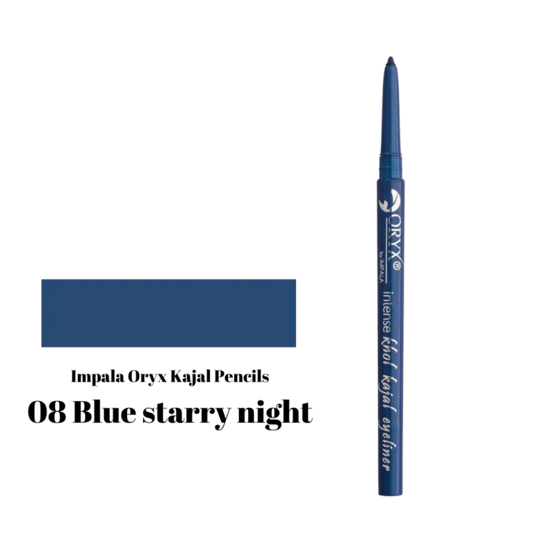 Impala ORYX Intense Khol Kajal Eyeliner No08 - Starry Night Blue