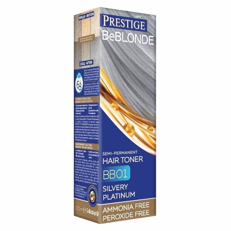 Prestige BeBlonde Semi-Permanent Hair Toner 100ml – Ημιμόνιμη Κρέμα Ρεφλέ Χωρίς Αμμωνία για Ξανθά ή Ντεκαπαρισμένα Μαλλιά - Image 9