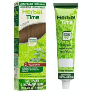 Έτοιμη Henna Μαλλιών Καπουτσίνο - Cappucino N2 Herbal Time 75ml