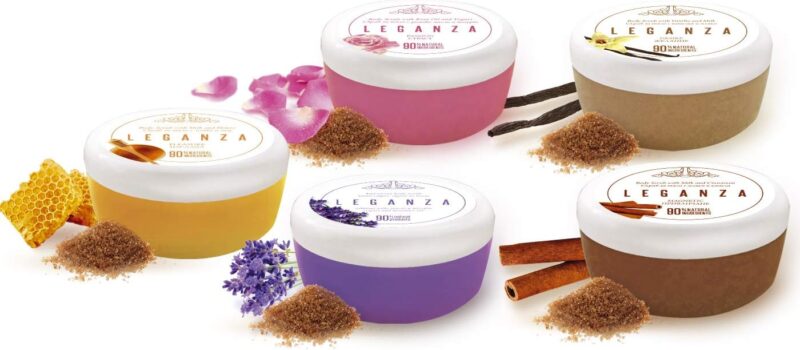 Body Scrub Γάλα και Μέλι - Pleasure +20% bonus Leganza 240g - Image 2