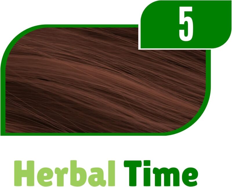 Έτοιμη Henna Μαλλιών Καστανό - Chestnut N5 Herbal Time 75ml - Image 2