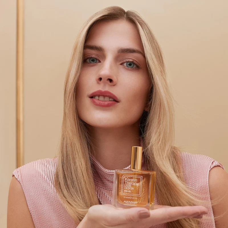 Alfaparf Keratin Therapy Lisse Design The Oil 50ml – Έλαιο Λείανσης & Θρέψης με Κερατίνη - Image 2