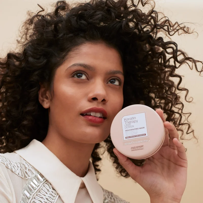 Alfaparf Keratin Therapy Lisse Design Rehydrating Mask 200ml – Μάσκα Ενυδάτωσης & Θρέψης μετά την Κερατίνη - Image 4