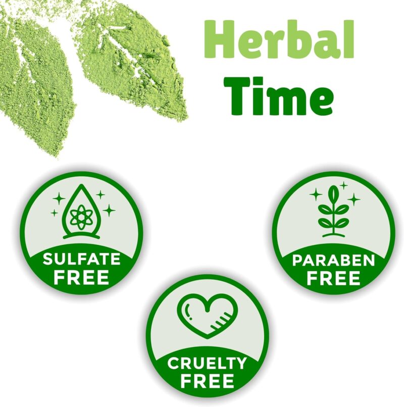 Έτοιμη Henna Μαλλιών Καστανό - Chestnut N5 Herbal Time 75ml - Image 6