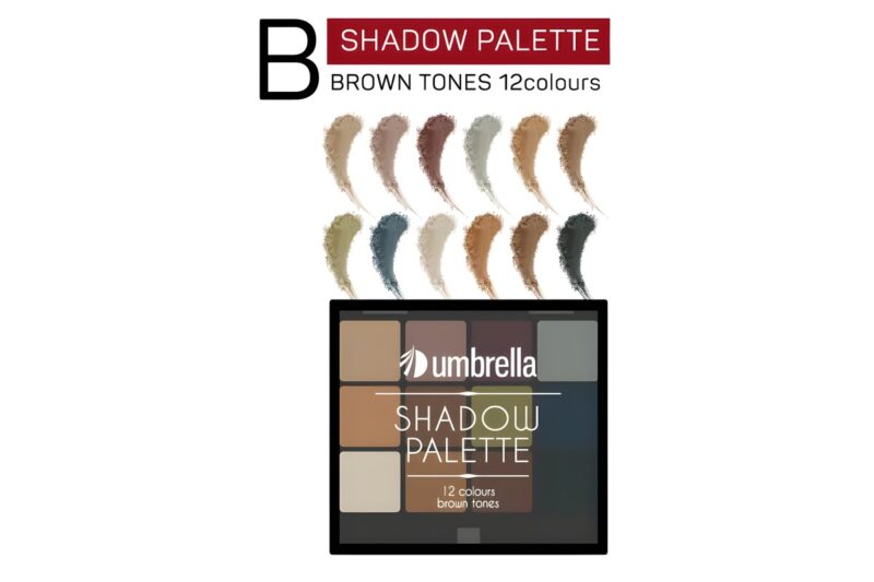 Παλέτα Με 12 Σκιές Ματιών No B - Mixed Umbrella - Image 3