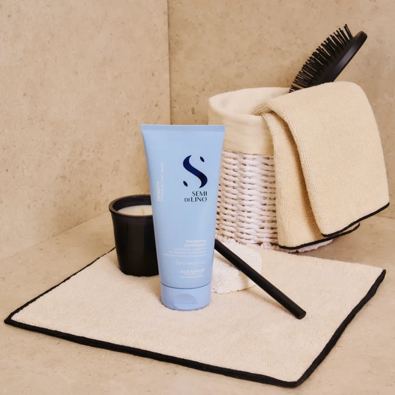 Alfaparf Milano Semi di Lino Density Thickening Conditioner 200ml – Conditioner Πύκνωσης για Λεπτά & Αδύναμα Μαλλιά - Image 2