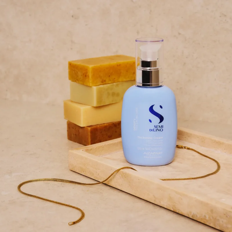 Alfaparf Milano Semi Di Lino Density Thickening Cream 125ml – Κρέμα Πύκνωσης για Λεπτά & Αδύναμα Μαλλιά - Image 2