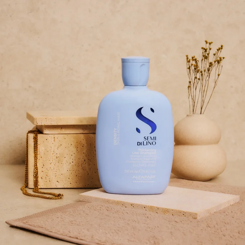 Alfaparf Milano Semi di Lino Density Thickening Low Shampoo 250ml – Σαμπουάν Πύκνωσης για Λεπτά ή Αραιωμένα Μαλλιά - Image 2