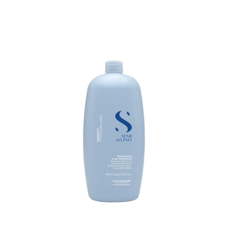 Alfaparf Milano Semi di Lino Density Thickening Low Shampoo 1000ml – Σαμπουάν Πύκνωσης για Λεπτά ή Αραιωμένα Μαλλιά