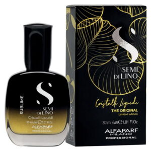 Alfaparf Milano Semi di Lino Sublime Cristalli Liquidi Limited Edition 30ml – Ορός Λάμψης & Λείανσης για Μεταξένια Μαλλιά
