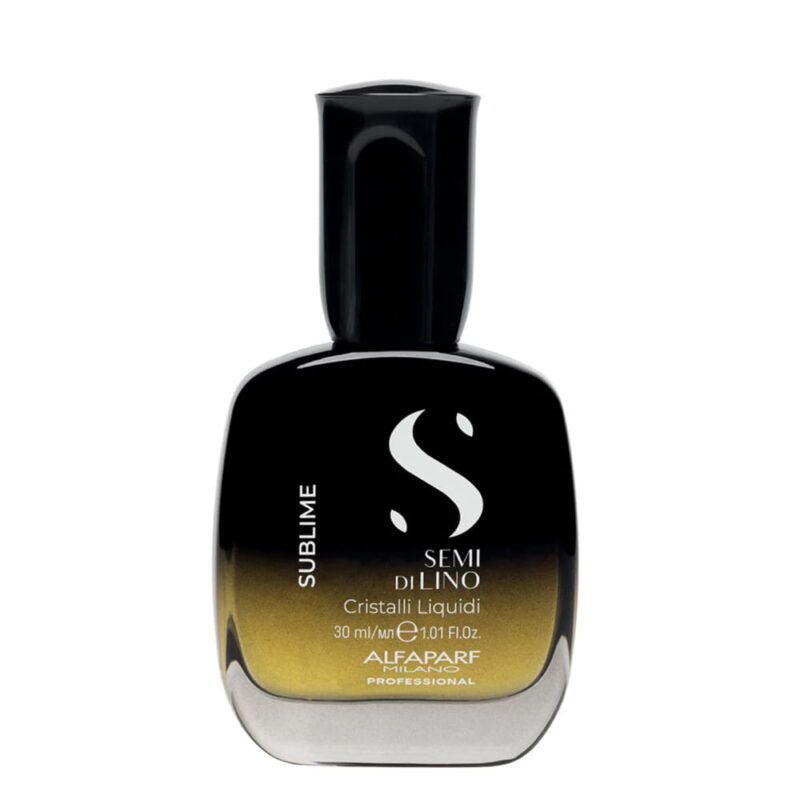 Alfaparf Milano Semi di Lino Sublime Cristalli Liquidi Limited Edition 30ml – Ορός Λάμψης & Λείανσης για Μεταξένια Μαλλιά - Image 3