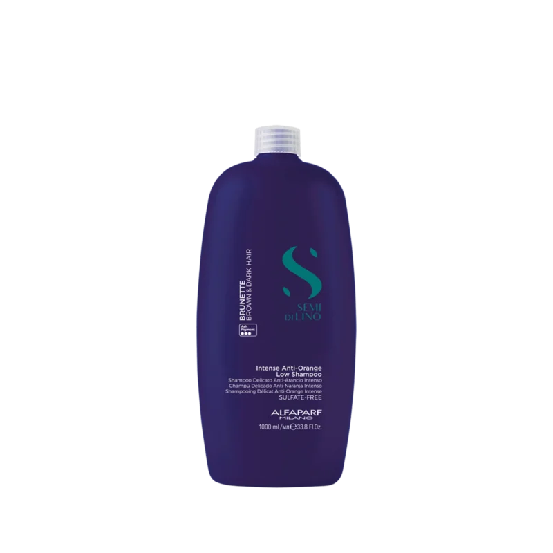 Alfaparf Milano Semi di Lino Anti-Orange Low Shampoo 1000ml – Σαμπουάν Ήπιου Καθαρισμού για Εξουδετέρωση Πορτοκαλί Τόνων