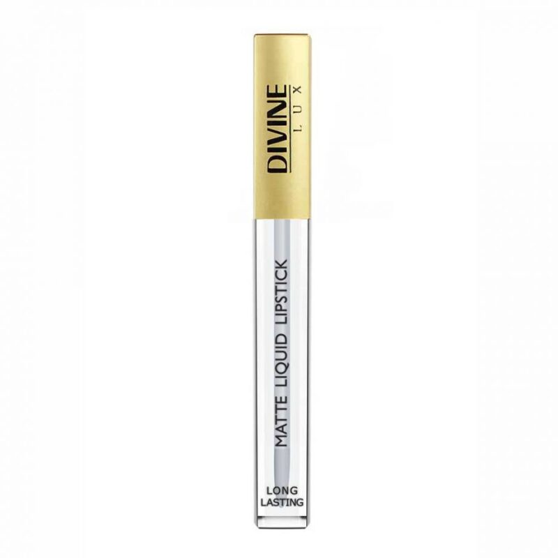 Divine Lux Matte Liquid Lipstick No.20 – Ματ Κραγιόν Υγρής Μορφής με Μακρά Διάρκεια & Βελούδινο Φινίρισμα