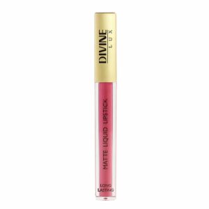 Divine Lux Matte Liquid Lipstick No.01 – Ματ Κραγιόν Υγρής Μορφής με Μακρά Διάρκεια & Βελούδινο Φινίρισμα