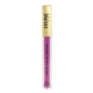 Divine Lux Matte Liquid Lipstick No.02 – Ματ Κραγιόν Υγρής Μορφής με Μακρά Διάρκεια & Βελούδινο Φινίρισμα