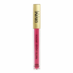 Divine Lux Matte Liquid Lipstick No.03 – Ματ Κραγιόν Υγρής Μορφής με Μακρά Διάρκεια & Βελούδινο Φινίρισμα