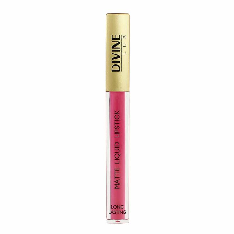 Divine Lux Matte Liquid Lipstick No.03 – Ματ Κραγιόν Υγρής Μορφής με Μακρά Διάρκεια & Βελούδινο Φινίρισμα