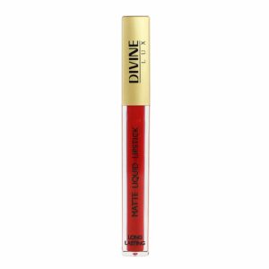 Divine Lux Matte Liquid Lipstick No.07 – Ματ Κραγιόν Υγρής Μορφής με Μακρά Διάρκεια & Βελούδινο Φινίρισμα