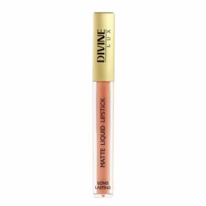 Divine Lux Matte Liquid Lipstick No.08 – Ματ Κραγιόν Υγρής Μορφής με Μακρά Διάρκεια & Βελούδινο Φινίρισμα