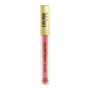 Divine Lux Matte Liquid Lipstick No.17– Ματ Κραγιόν Υγρής Μορφής με Μακρά Διάρκεια & Βελούδινο Φινίρισμα