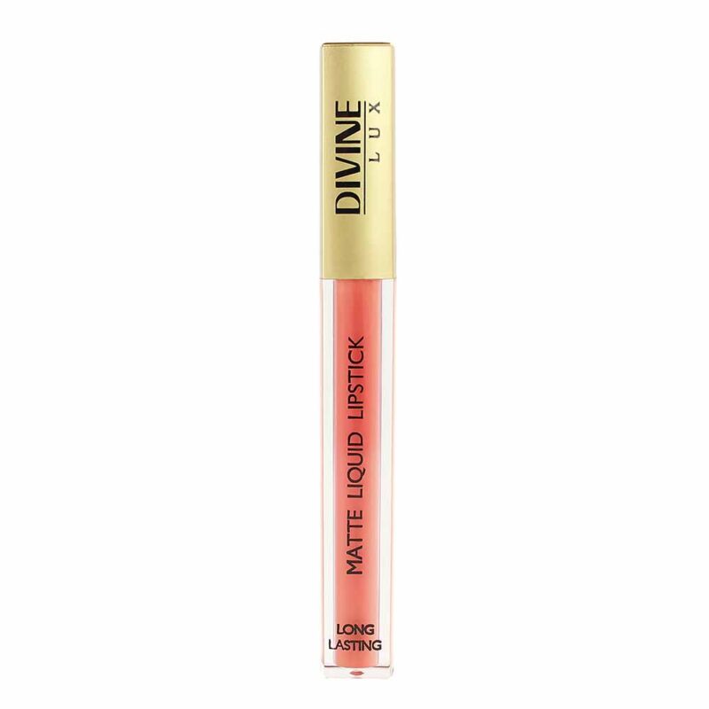 Divine Lux Matte Liquid Lipstick No.10 – Ματ Κραγιόν Υγρής Μορφής με Μακρά Διάρκεια & Βελούδινο Φινίρισμα