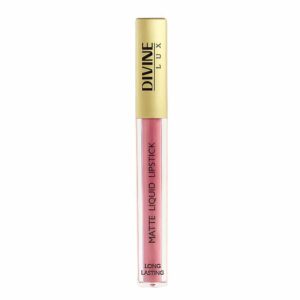 Divine Lux Matte Liquid Lipstick No.22 – Ματ Κραγιόν Υγρής Μορφής με Μακρά Διάρκεια & Βελούδινο Φινίρισμα