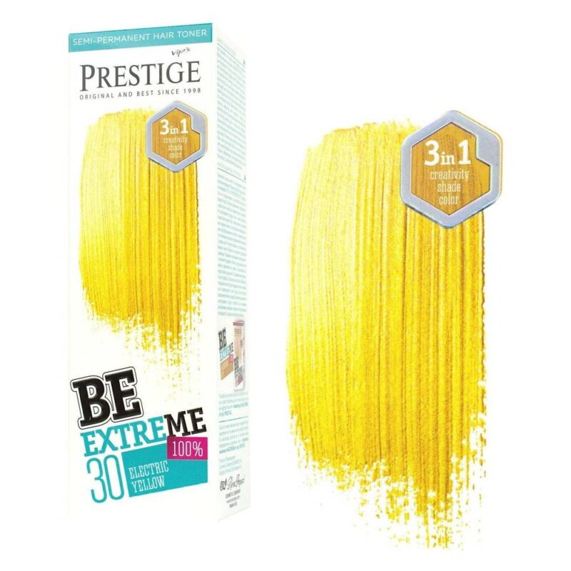 Vip's Prestige Be Extreme Semi-Permanent Hair Toner 100ml – Ημιμόνιμο Τόνερ Μαλλιών Χωρίς Αμμωνία για Έντονο Χρώμα & Λάμψη