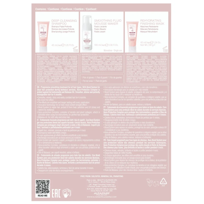 Alfaparf Lisse Design Express Keratin Therapy Kit New – Θεραπεία Ισιώματος Κερατίνης - Image 2