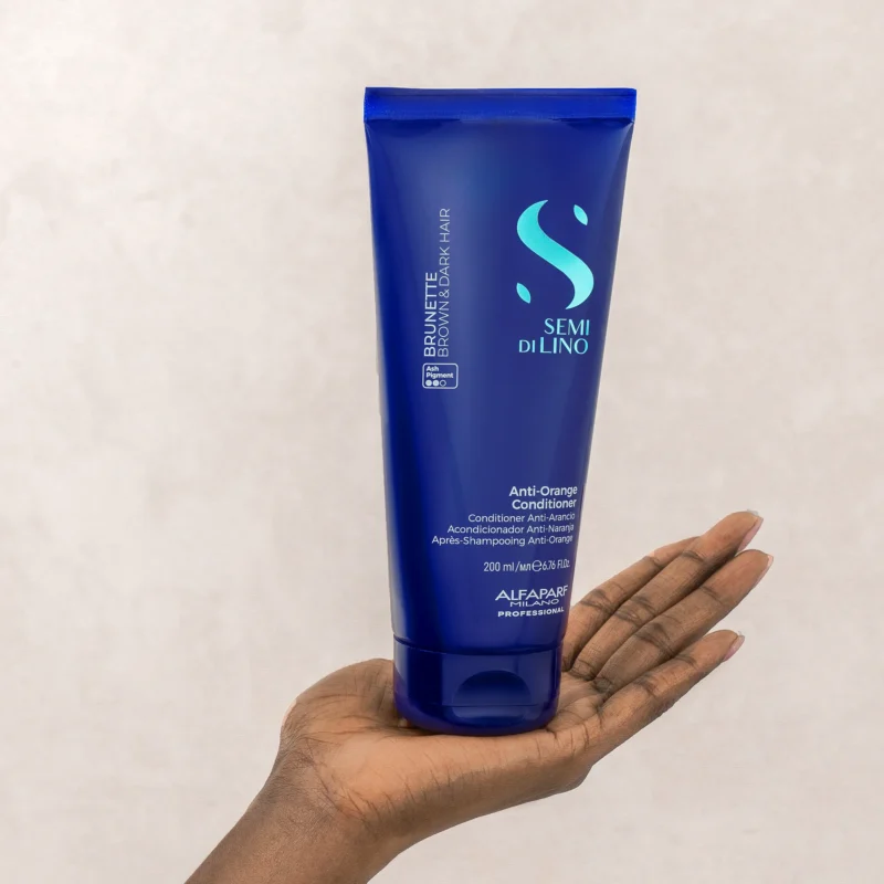 Alfaparf Milano Semi di Lino Anti-Orange Conditioner 200ml – Μαλακτική Κρέμα Εξουδετέρωσης Πορτοκαλί Τόνων - Image 3