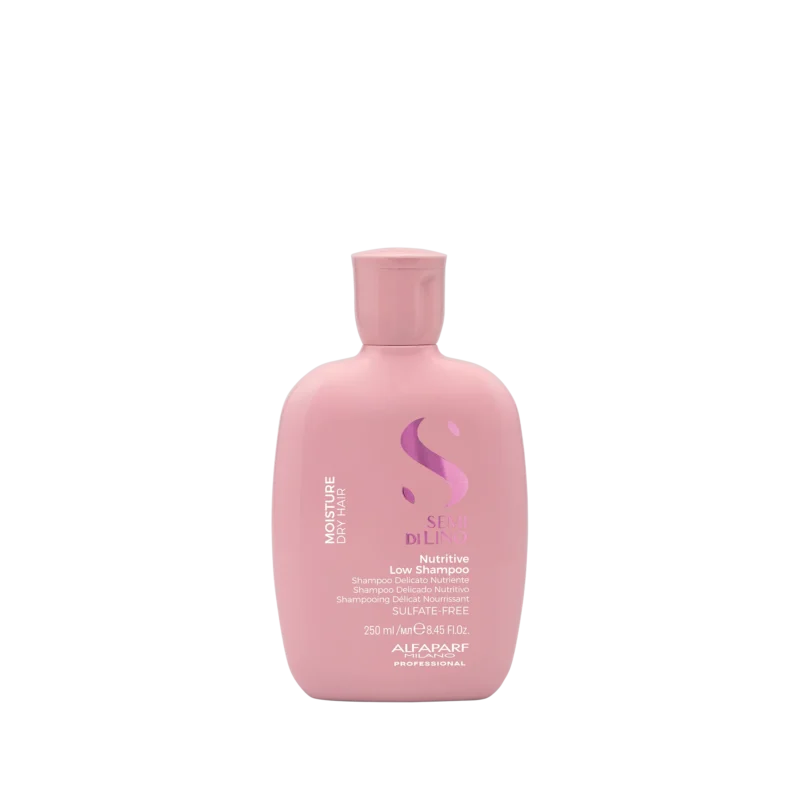 Alfaparf Semi di Lino Moisture Nutritive Low Shampoo 250ml – Ήπιο Σαμπουάν Ενυδάτωσης & Θρέψης για Ξηρά Μαλλιά