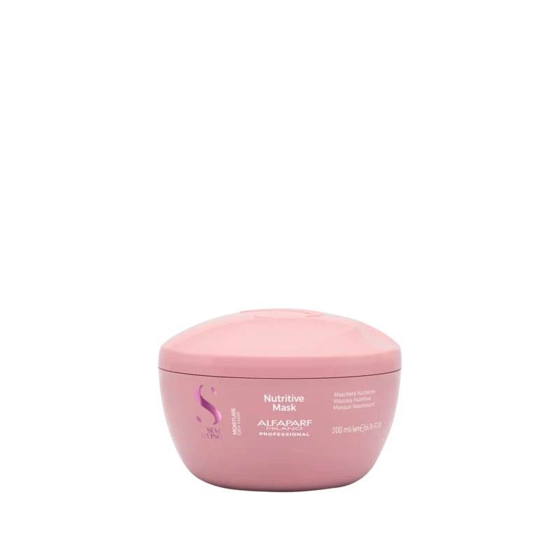 Alfaparf Semi di Lino Moisture Nutritive Mask 200ml – Εντατική Μάσκα Θρέψης & Ενυδάτωσης για Ξηρά Μαλλιά