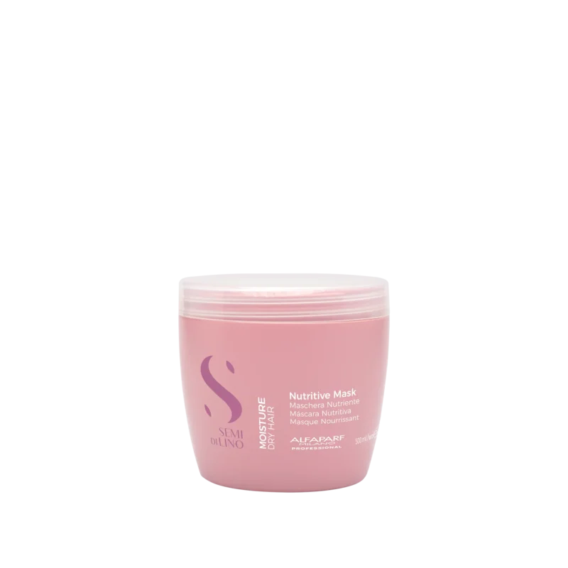 Alfaparf Semi di Lino Moisture Nutritive Mask 500ml – Εντατική Μάσκα Θρέψης & Ενυδάτωσης για Ξηρά Μαλλιά