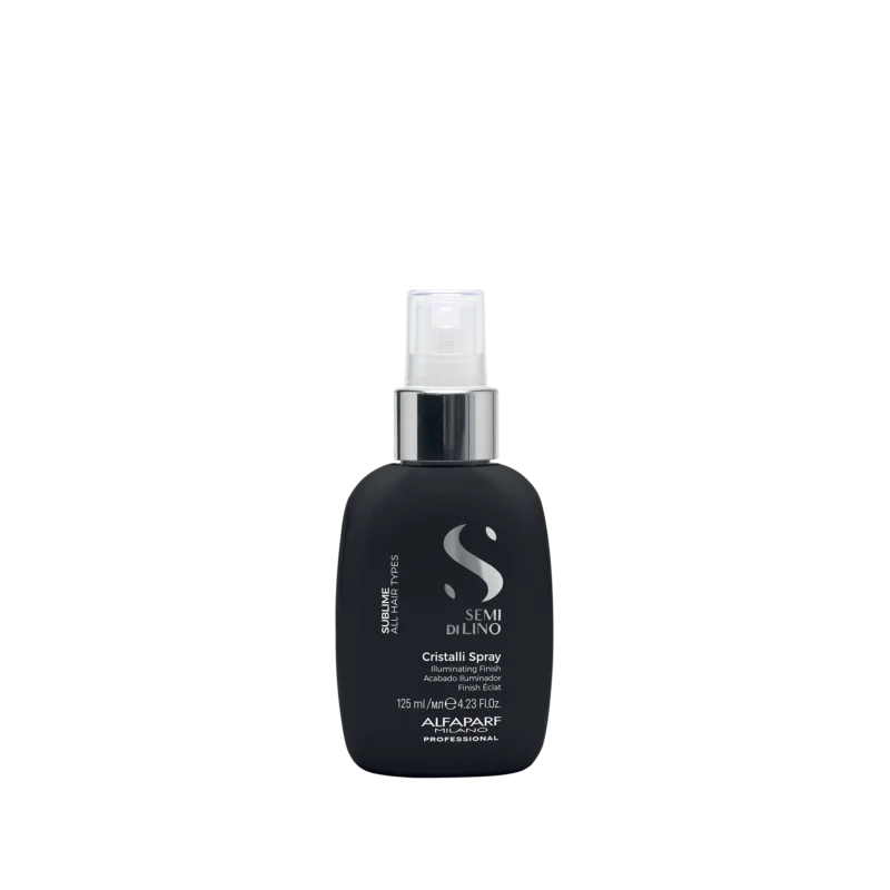 Alfaparf Milano Semi di Lino Sublime Cristalli Spray 125ml – Λαμπερό Spray Φινιρίσματος με Κρυστάλλους για Μεταξένια Μαλλιά