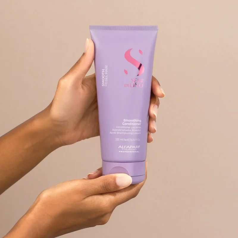 Alfaparf Milano Semi di Lino Smoothing Conditioner 200ml – Μαλακτική Λείανσης για Φριζαρισμένα & Ατίθασα Μαλλιά - Image 5