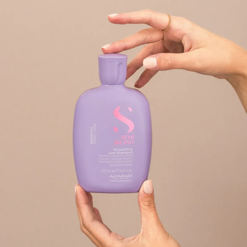 Alfaparf Milano Semi di Lino Smoothing Low Shampoo 250ml – Σαμπουάν Λείανσης & Ελέγχου Φριζαρίσματος για Ατίθασα Μαλλιά - Image 6