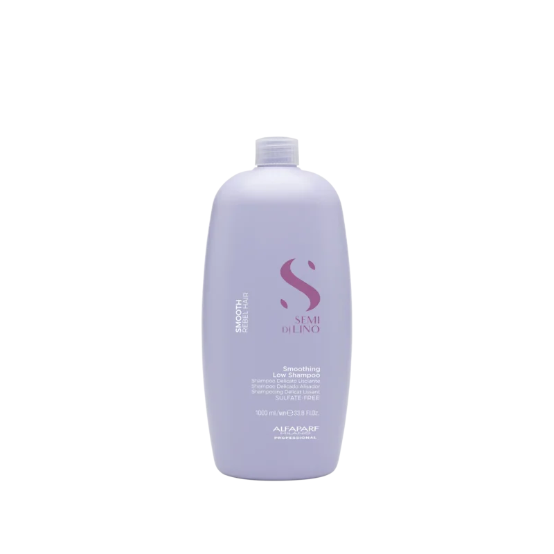 Alfaparf Milano Semi di Lino Smoothing Low Shampoo 1000ml – Σαμπουάν Λείανσης & Ελέγχου Φριζαρίσματος για Ατίθασα Μαλλιά