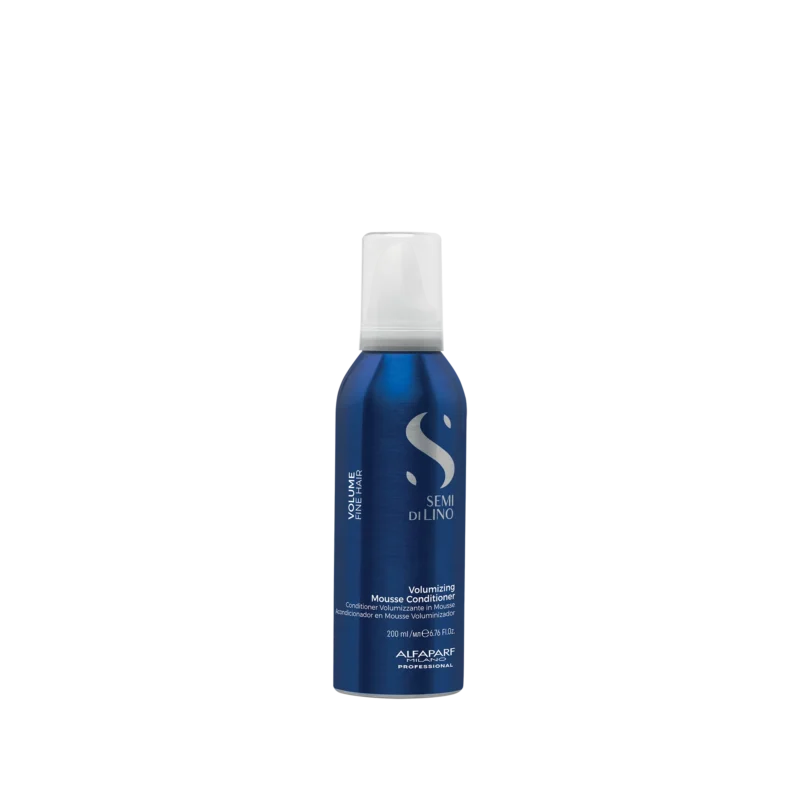 Alfaparf Semi Di Lino Volumizing Mousse Conditioner 200ml – Μαλακτικό σε Μορφή Αφρού για Όγκο & Ελαφριά Ενυδάτωση