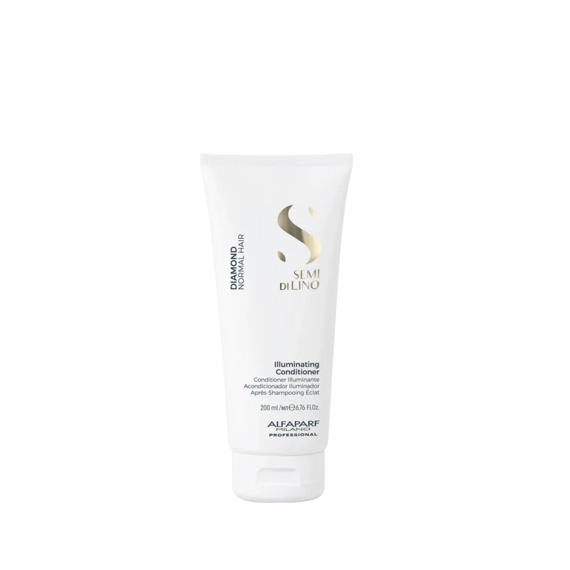 Alfaparf Milano Semi di Lino Diamond Illuminating Conditioner 200ml – Μαλακτική Κρέμα Λάμψης & Ενυδάτωσης για Θαμπά Μαλλιά
