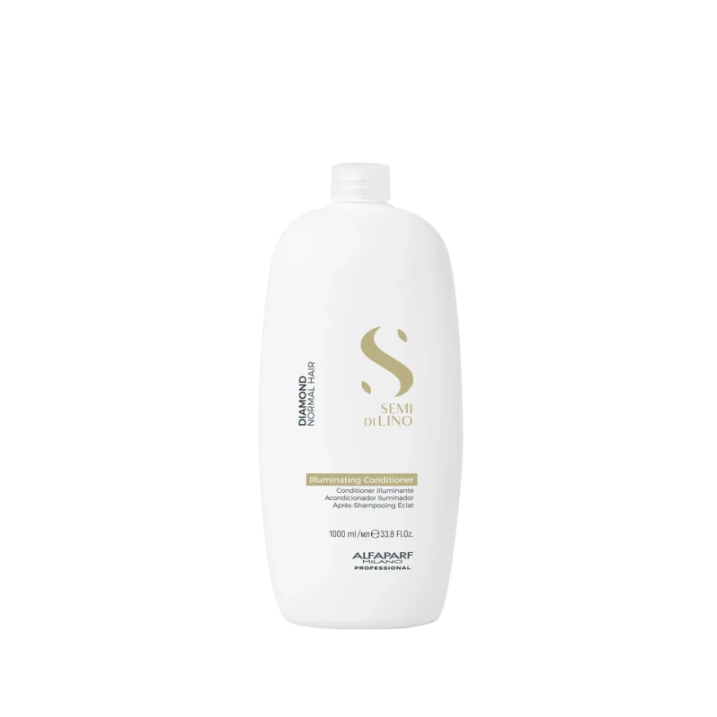 Alfaparf Milano Semi di Lino Diamond Illuminating Conditioner 1000ml – Μαλακτική Κρέμα Λάμψης & Ενυδάτωσης για Θαμπά Μαλλιά