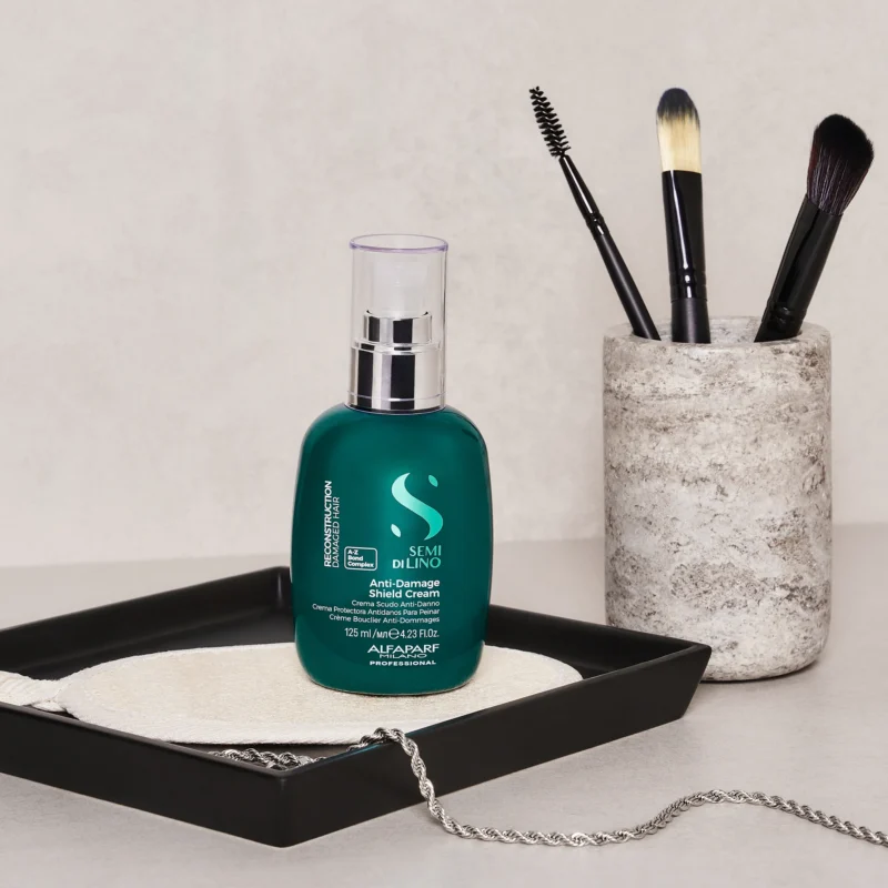 Alfaparf Semi di Lino Reconstruction Reparative Anti-Damage Shield Cream 125ml – Κρέμα Προστασίας & Αναδόμησης για Κατεστραμμένα Μαλλιά - Image 2