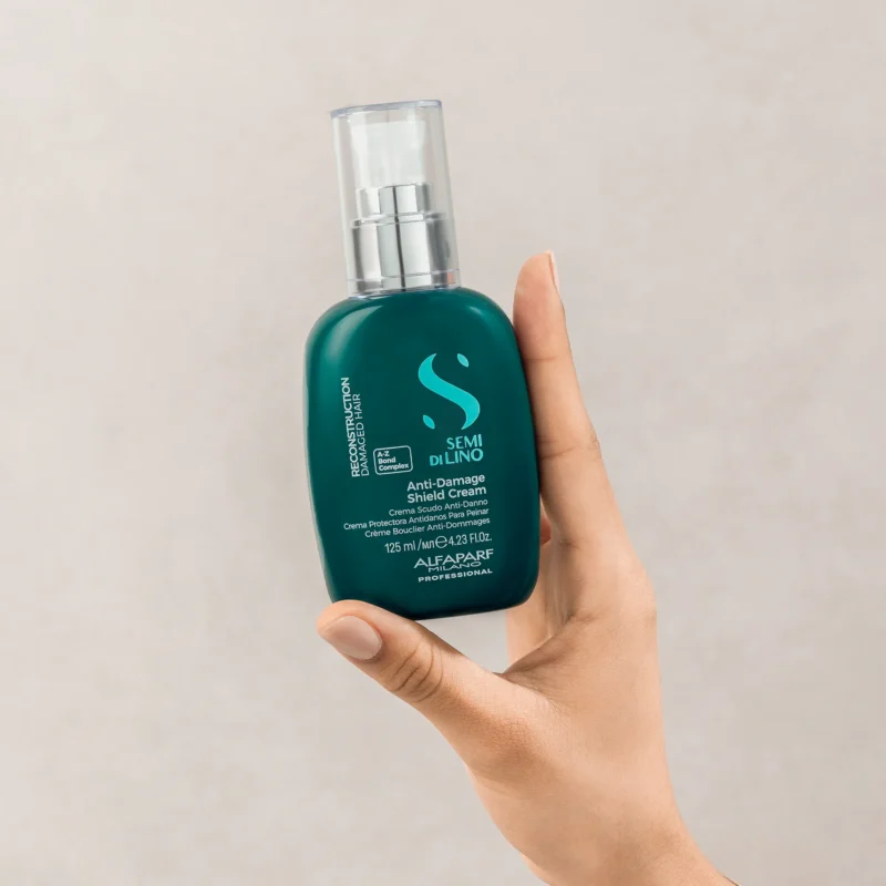 Alfaparf Semi di Lino Reconstruction Reparative Anti-Damage Shield Cream 125ml – Κρέμα Προστασίας & Αναδόμησης για Κατεστραμμένα Μαλλιά - Image 3