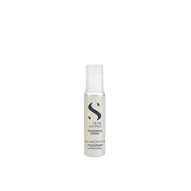 Alfaparf Semi di Lino Reconstruction Reparative Lotion 6x13ml – Θεραπευτική Λοσιόν Επανόρθωσης για Κατεστραμμένα Μαλλιά - Image 2