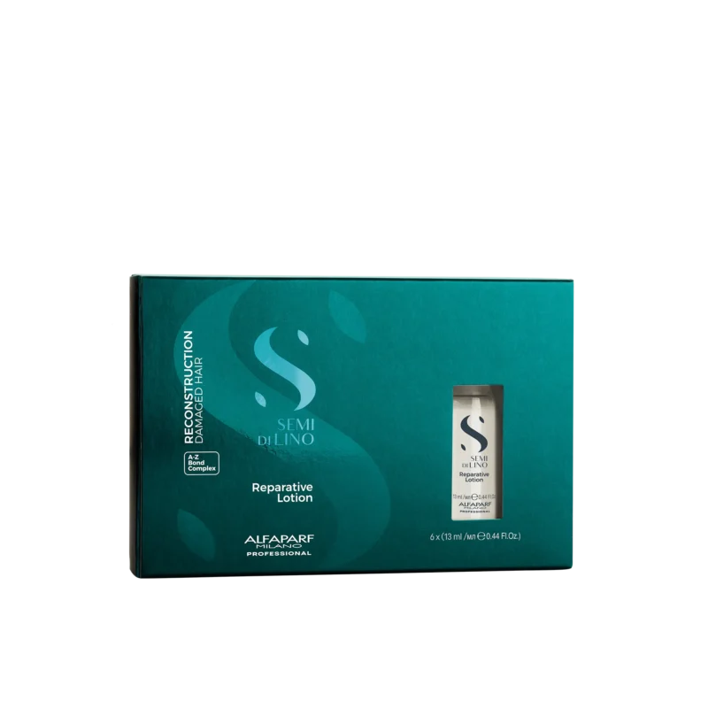 Alfaparf Semi di Lino Reconstruction Reparative Lotion 6x13ml – Θεραπευτική Λοσιόν Επανόρθωσης για Κατεστραμμένα Μαλλιά