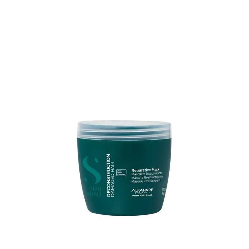 Alfaparf Milano Semi di Lino Reconstruction Reparative Mask 500ml – Μάσκα Αναδόμησης για Ταλαιπωρημένα Μαλλιά
