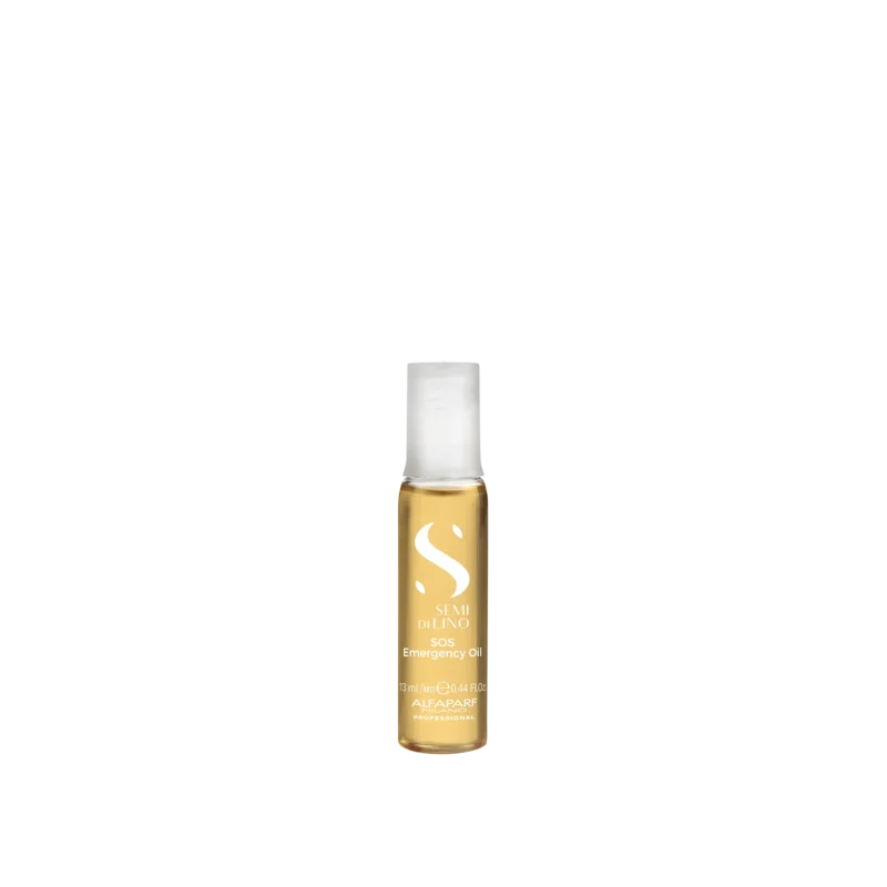 Alfaparf Semi di Lino Reconstruction SOS Emergency Oil 6x13ml – Έλαιο Άμεσης Αναδόμησης για Ταλαιπωρημένα Μαλλιά - Image 2