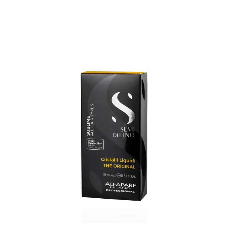 Alfaparf Milano Semi di Lino Cristalli Liquidi The Original 15ml – Ορός Λάμψης για Απόλυτα Λαμπερά & Μεταξένια Μαλλιά