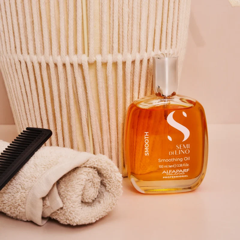 Alfaparf Milano Semi di Lino Smoothing Oil 100ml – Λειαντικό Έλαιο κατά του Φριζαρίσματος & για Απόλυτη Λάμψη - Image 3