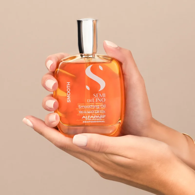 Alfaparf Milano Semi di Lino Smoothing Oil 100ml – Λειαντικό Έλαιο κατά του Φριζαρίσματος & για Απόλυτη Λάμψη - Image 4