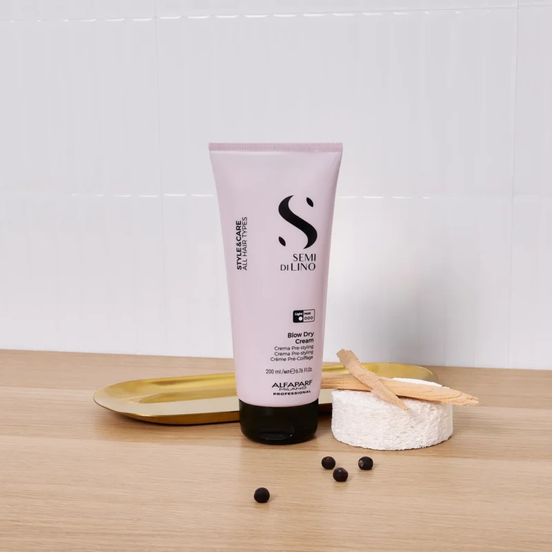 Alfaparf Milano Style & Care Blow-Dry Cream 200ml – Κρέμα Προστασίας & Λείανσης για Τέλειο Φινίρισμα - Image 2